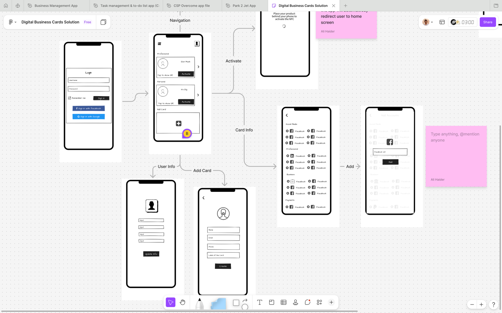 Digital Cards onboarding